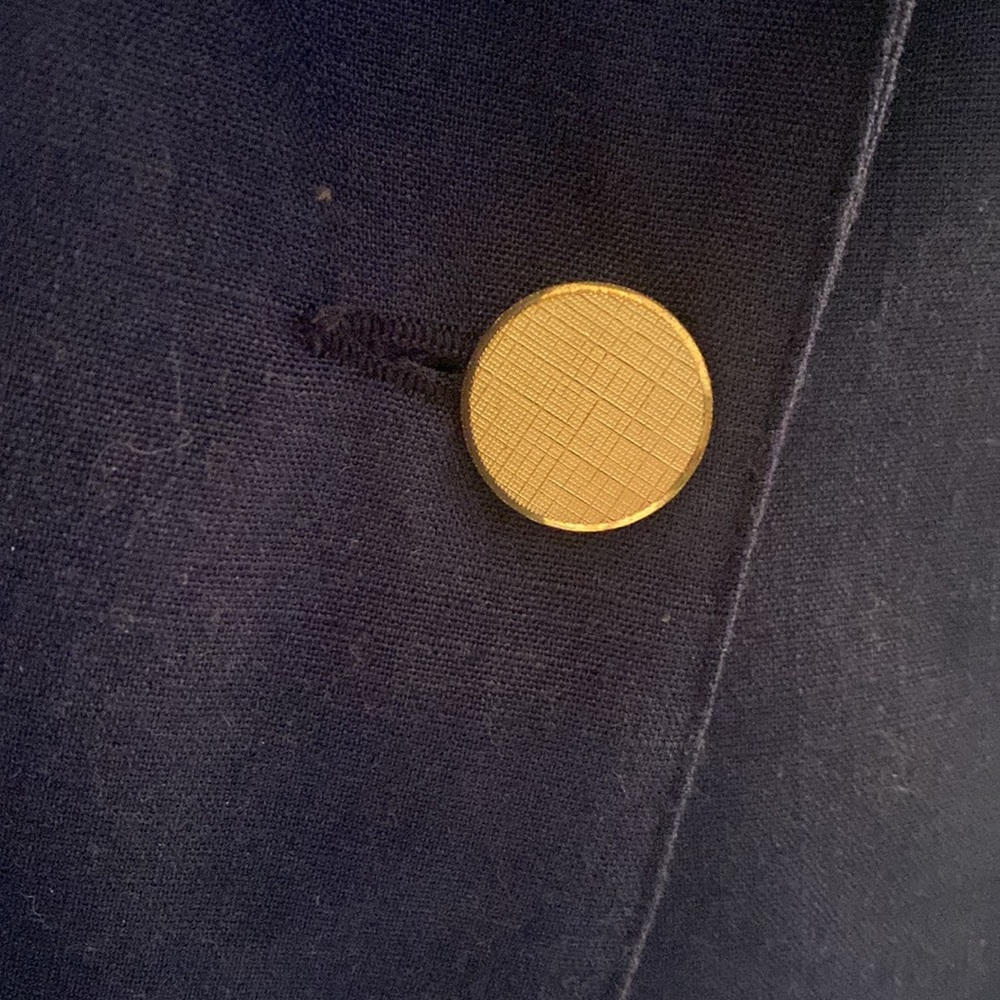 Vintage Sag Harbor Navy Blazer Size 12 - Picture 3 of 8